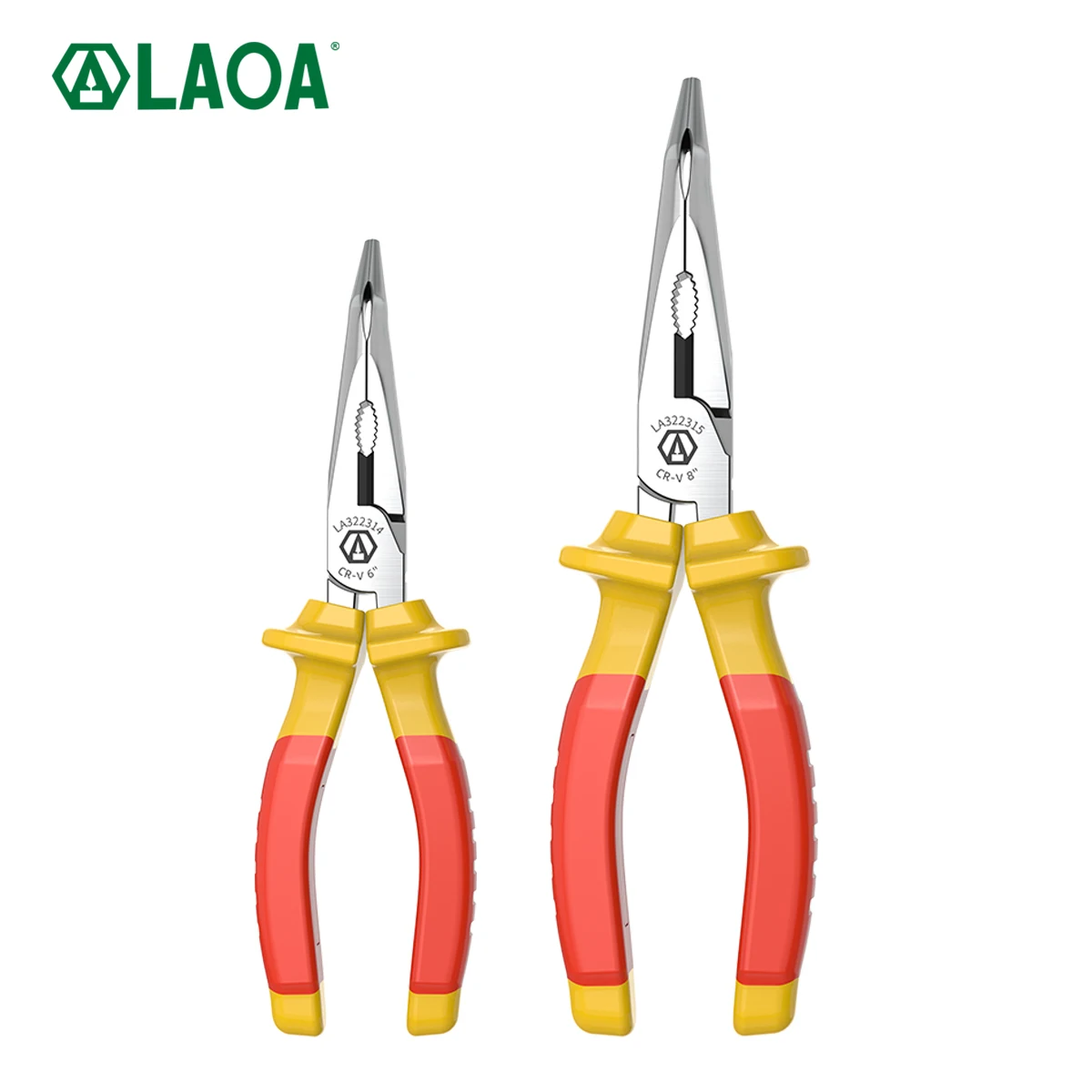 LAOA 1000 В изолированные двухцветные плоскогубцы с изогнутыми носами, высококачественные ручные инструменты для электриков, профессиональные прочные
LAOA 1000 В изолированные двухцветные плоскогубцы с изогнутыми носами, высококачественные ручные инструменты для электриков, профессиональные прочные