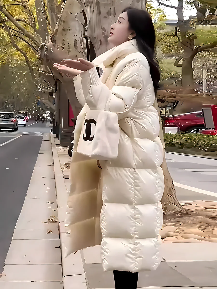 Winter Thiened White Du down Jaet Women's Faionable Collar Coat Warm Commuter Sle Mid-Length Other Collar
Winter Thiened White Du down Jaet Women's Faionable Collar Coat Warm Commuter Sle Mid-Length Other Collar