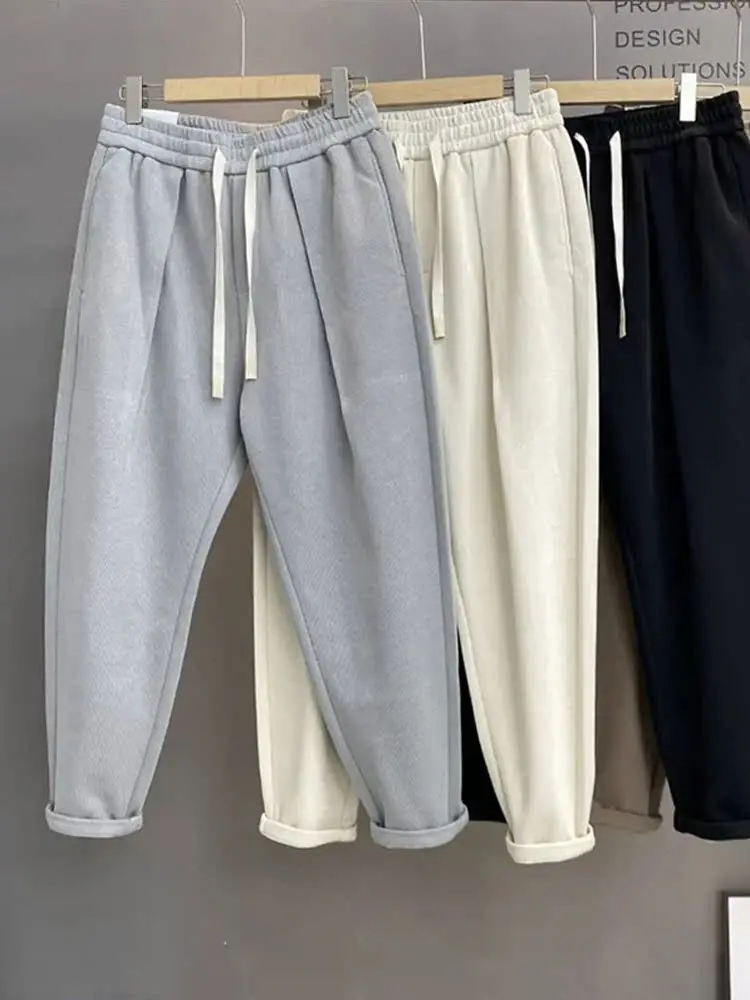 Men's Casual Sports Pants Autumn Winter Loose Drapey Harajuku Sle Pure Color Slim Fit Harajuku Pants Trendy Haome
Men's Casual Sports Pants Autumn Winter Loose Drapey Harajuku Sle Pure Color Slim Fit Harajuku Pants Trendy Haome