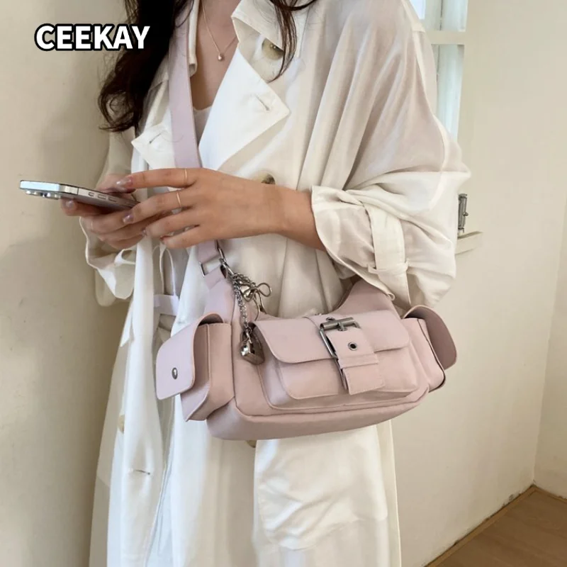CEEKAY Women's Crossbody Bag Light Pink PU Leather Multi Pocket Handbag Metal Lock Side Pocket Detail Daily Commute Casual
CEEKAY Women's Crossbody Bag Light Pink PU Leather Multi Pocket Handbag Metal Lock Side Pocket Detail Daily Commute Casual