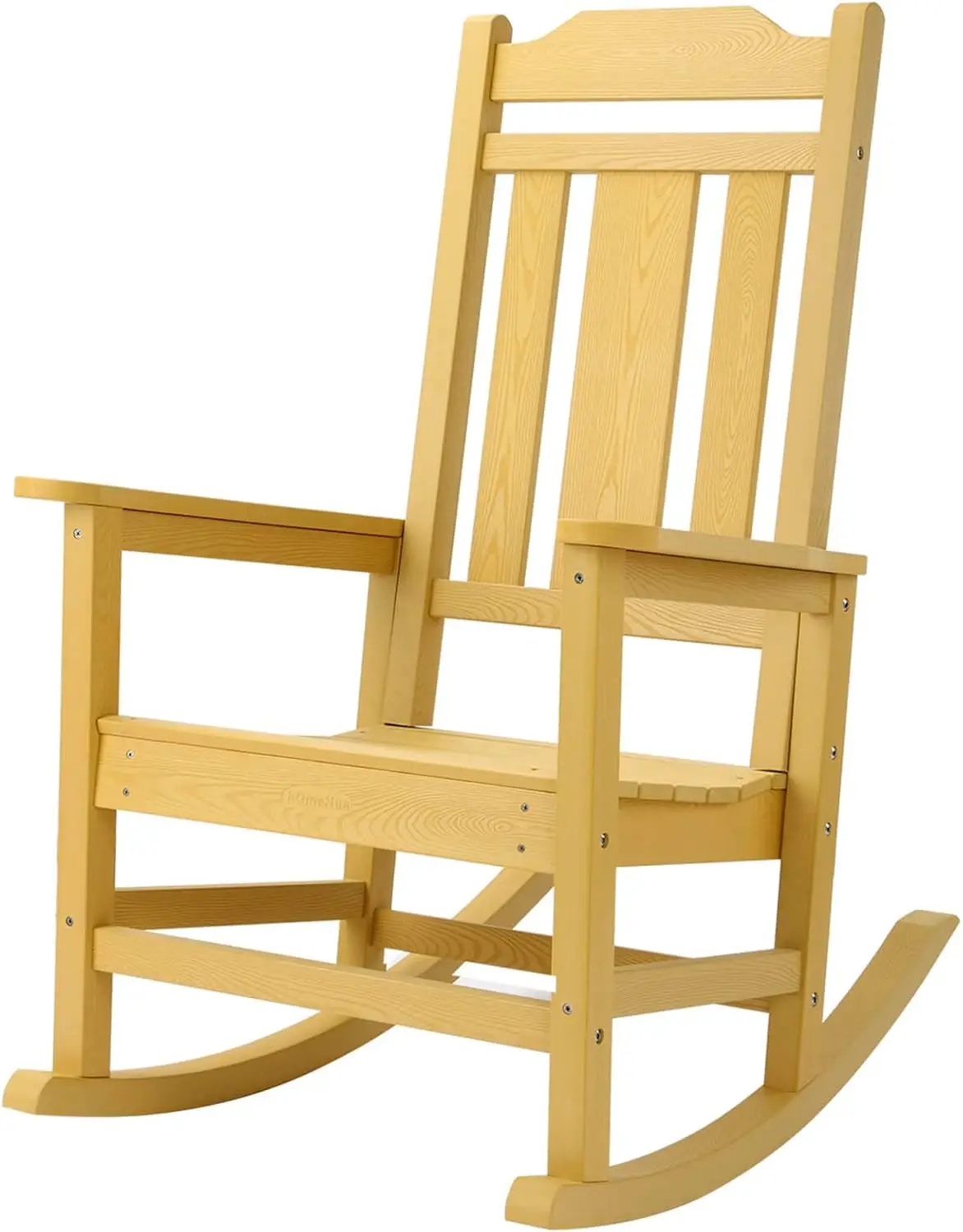 Outdoor Rocking Chair, HIPS All-Weather Resistant Patio Rocker Chair for Adults, Easy Assembly for Porch, Backyard,
Outdoor Rocking Chair, HIPS All-Weather Resistant Patio Rocker Chair for Adults, Easy Assembly for Porch, Backyard,