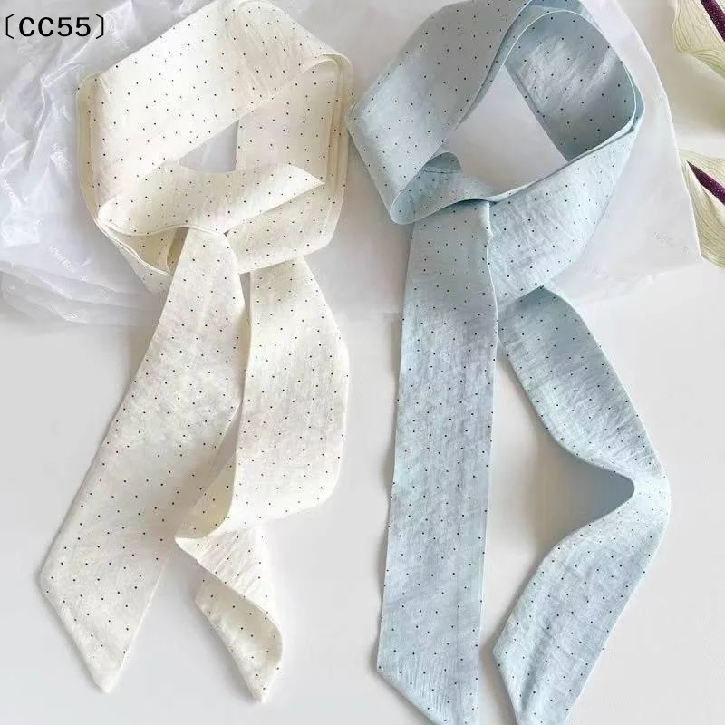 Women Narrow Long Scarf 190x4.5cm Polka Dot Tie Bag Ribbon Headband Choker Streamer Lady Accessories〔CC55〕
Women Narrow Long Scarf 190x4.5cm Polka Dot Tie Bag Ribbon Headband Choker Streamer Lady Accessories〔CC55〕