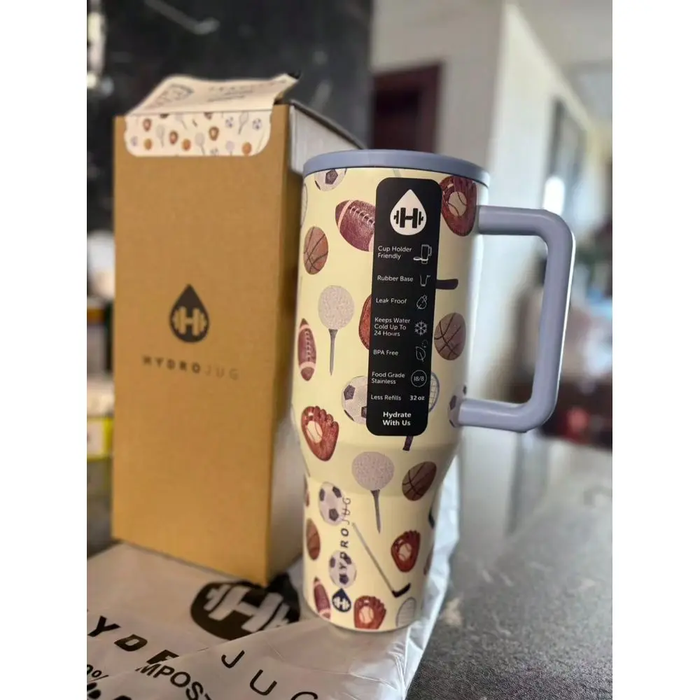 NEW Hydro Jug Traveler 32OZ 40OZ Tumbler Straw Lid Stainless Steel Vacuum Insulated Car Mug Double Wall Thermal Iced Travel
NEW Hydro Jug Traveler 32OZ 40OZ Tumbler Straw Lid Stainless Steel Vacuum Insulated Car Mug Double Wall Thermal Iced Travel