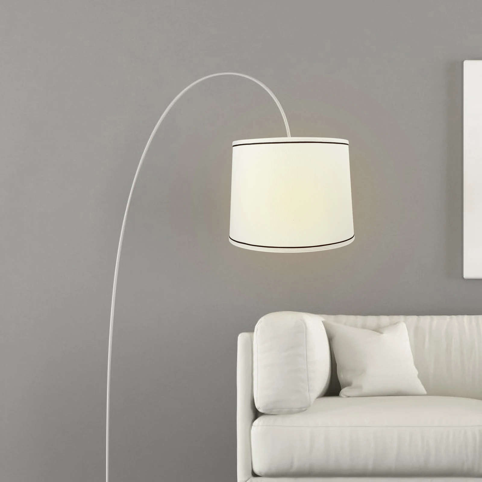 Simple Replacement Fabric Linen Lampshade Drum Floor Table Light Cover Modern Cloth Home Decor Small Easy Install Bedside Light
Simple Replacement Fabric Linen Lampshade Drum Floor Table Light Cover Modern Cloth Home Decor Small Easy Install Bedside Light