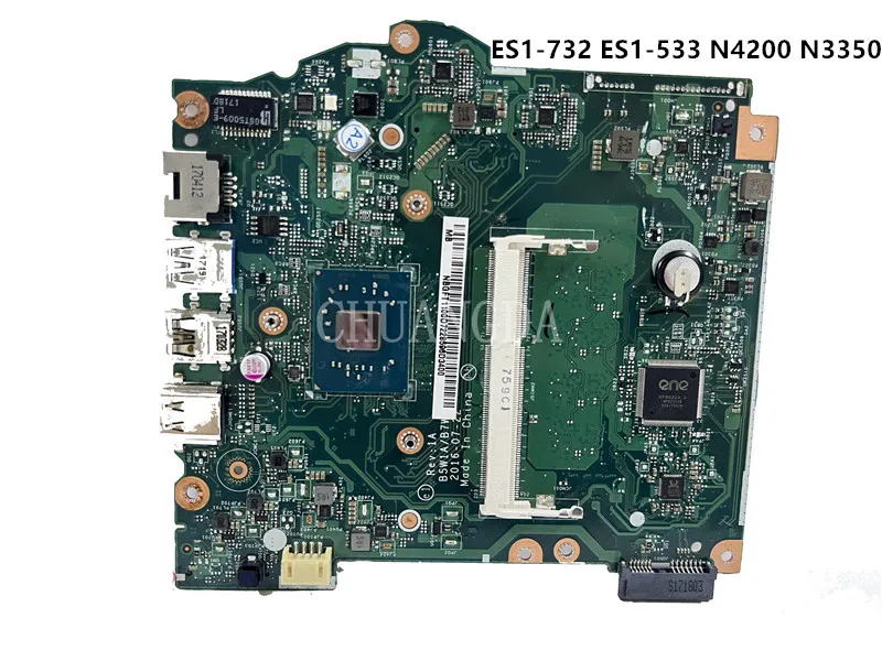 LA-D641P для ноутбука Acer Aspire ES1-533, материнская плата с процессором Inter N3350 N3450 4200 NBGFT1100B NBGFT1100C
LA-D641P для ноутбука Acer Aspire ES1-533, материнская плата с процессором Inter N3350 N3450 4200 NBGFT1100B NBGFT1100C