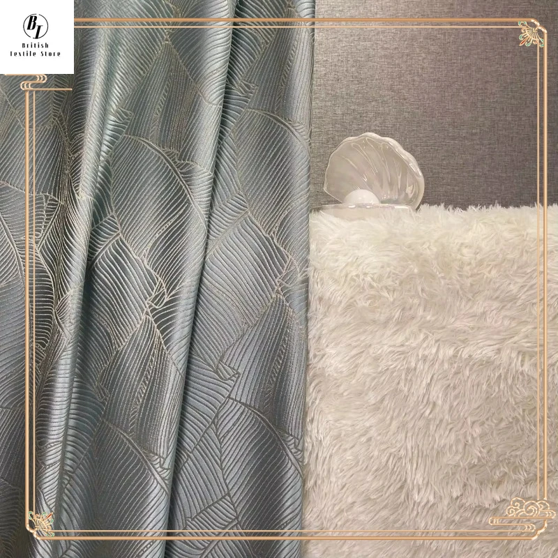 Modern Fashion Simple Luxury Curtains for Living Room Thick Blackout Bedroom Elegant Leaf Jacquard Custom Window Decoration
Modern Fashion Simple Luxury Curtains for Living Room Thick Blackout Bedroom Elegant Leaf Jacquard Custom Window Decoration