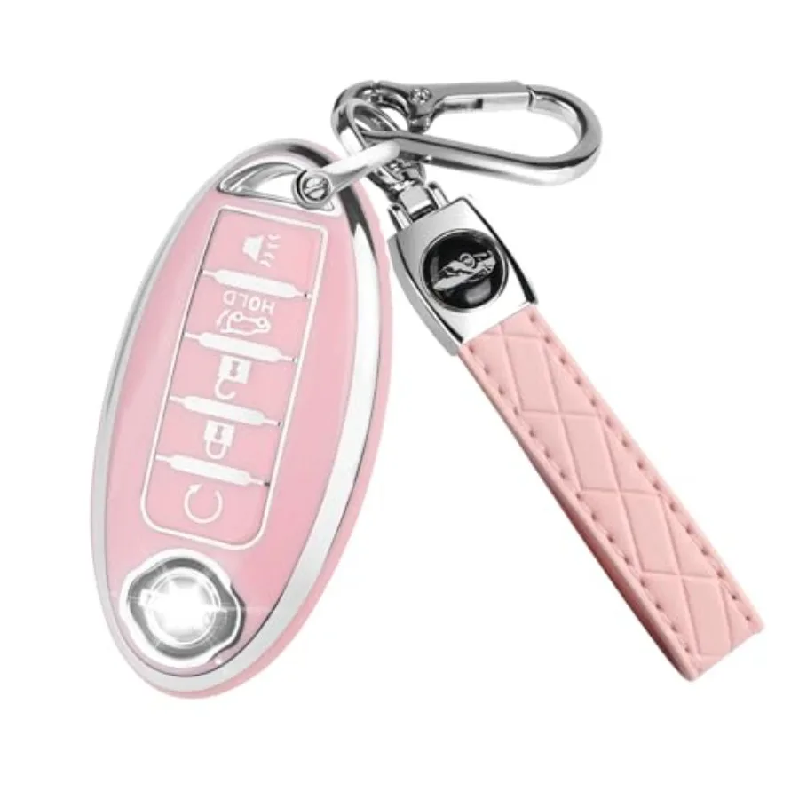 for Nissan Key fob Cover, Soft TPU 360°Cr Key Cse Protector with Keychin Comptible with ltim Sentr Rogue Pthfinder Murno rmd Mx
for Nissan Key fob Cover, Soft TPU 360°Cr Key Cse Protector with Keychin Comptible with ltim Sentr Rogue Pthfinder Murno rmd Mx