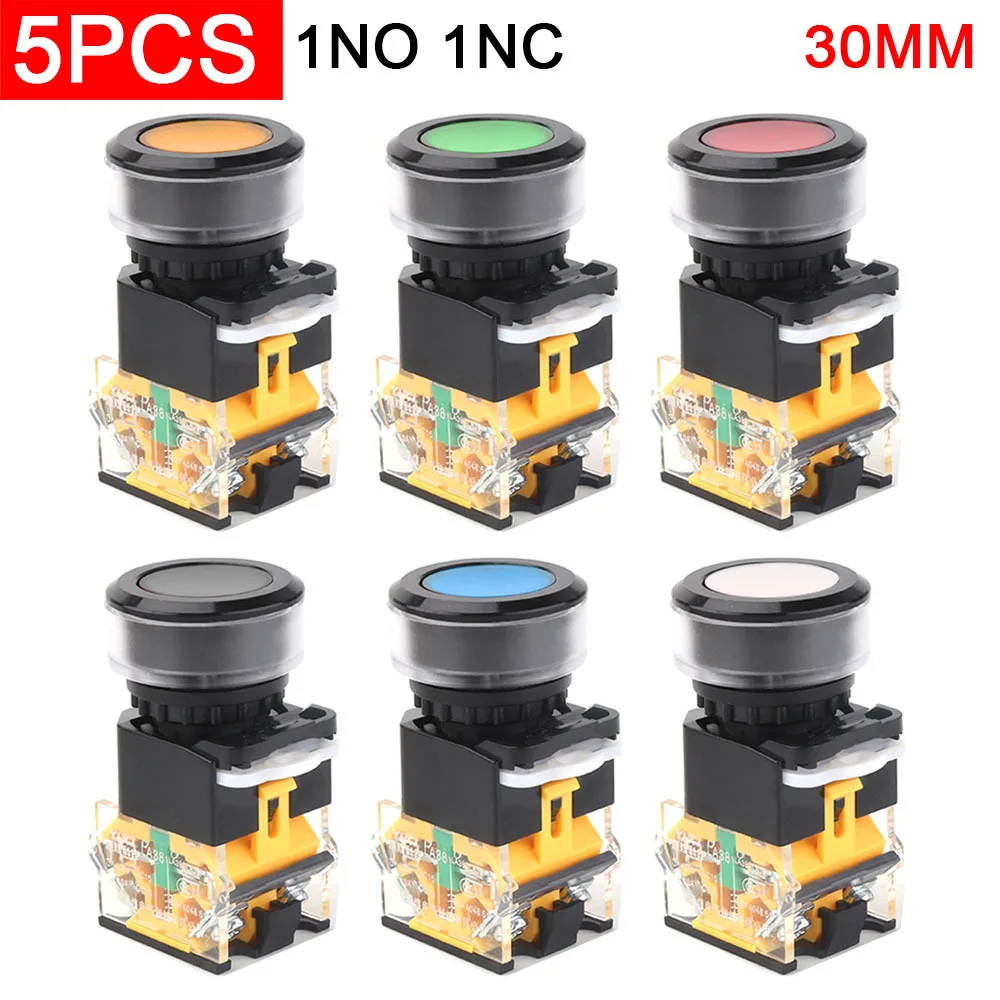5 шт. кнопочный переключатель LA38-11BN самоблокирующийся самосброс круглый блок питания для пробежки остановка запуска 30 мм в одном выкл.
5 шт. кнопочный переключатель LA38-11BN самоблокирующийся самосброс круглый блок питания для пробежки остановка запуска 30 мм в одном выкл.