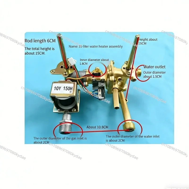 Electric Water Heater Control Valve Body For Forced Exhaust Household Heating Equipment Replacement Repair Parts
Electric Water Heater Control Valve Body For Forced Exhaust Household Heating Equipment Replacement Repair Parts