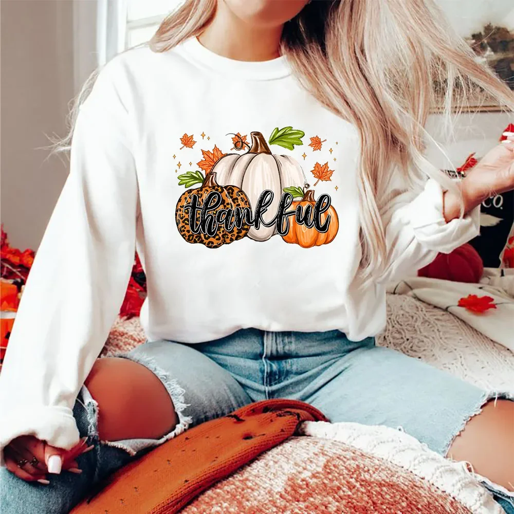 Women Autumn Hoodies Thankful Leopard Pumpkin Pullovers Thanksgiving Pumpkin Season Sweater Gifts
Women Autumn Hoodies Thankful Leopard Pumpkin Pullovers Thanksgiving Pumpkin Season Sweater Gifts
