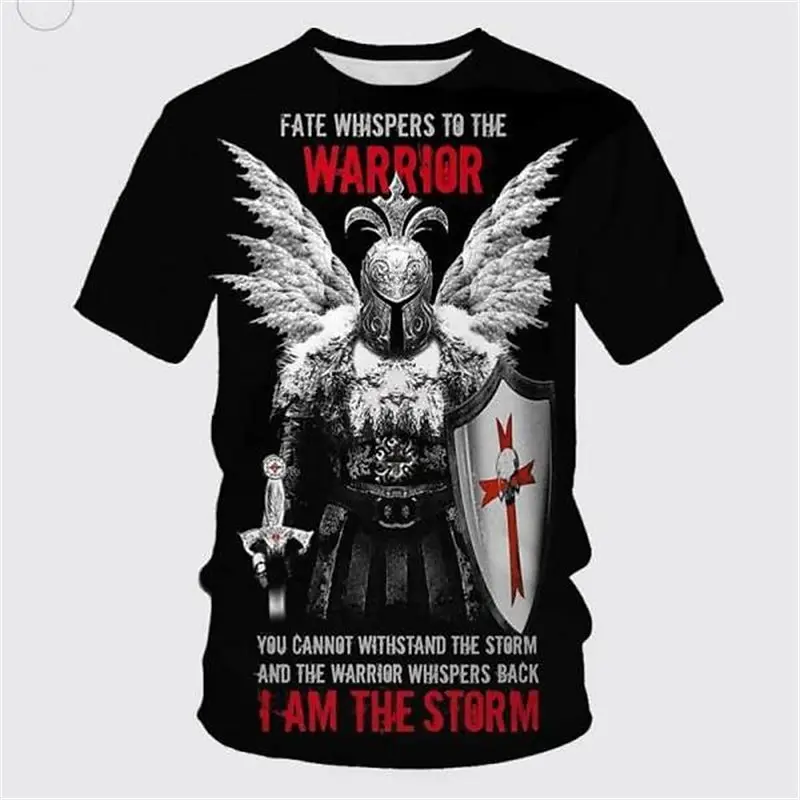 Funny Crusader Knights 3D Print Men's T Shirt Casual O-neck Short Sleeve Loose Tops Hip Hop Trend Harajuku T-shirt Children Tees
Funny Crusader Knights 3D Print Men's T Shirt Casual O-neck Short Sleeve Loose Tops Hip Hop Trend Harajuku T-shirt Children Tees