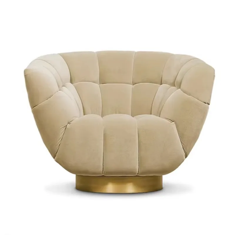 Indoor furniture lamp luxury single sofa armchair rotating lazy sofa leisure chair hotel reception area
Indoor furniture lamp luxury single sofa armchair rotating lazy sofa leisure chair hotel reception area