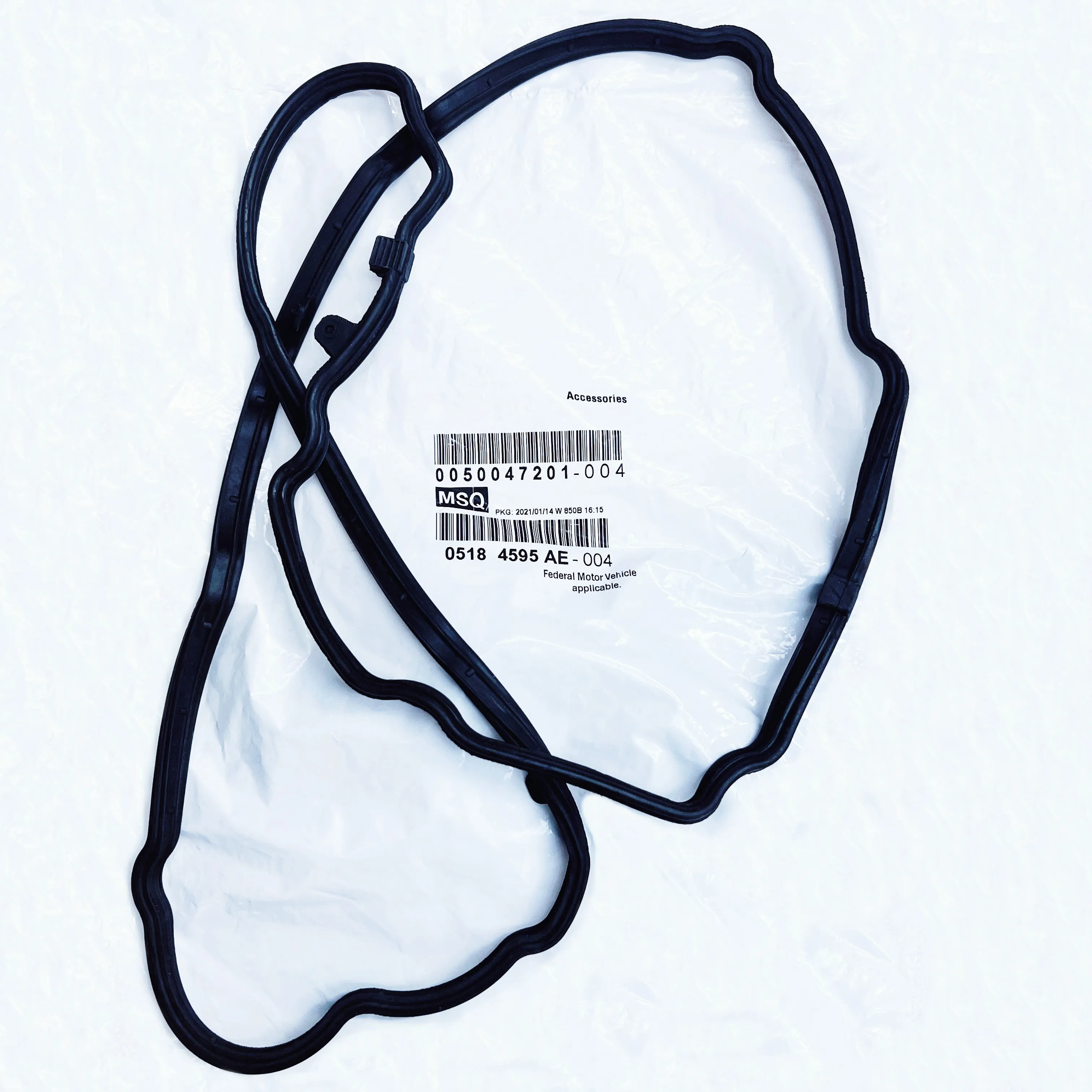 Cylinder Head Cover Gasket ,5184596AE 5184595AE, Suitable For: 3.0L,3.6L,LX300C, Grand Cherokee, Wrangler, Grand Jetron, Dodge C
Cylinder Head Cover Gasket ,5184596AE 5184595AE, Suitable For: 3.0L,3.6L,LX300C, Grand Cherokee, Wrangler, Grand Jetron, Dodge C