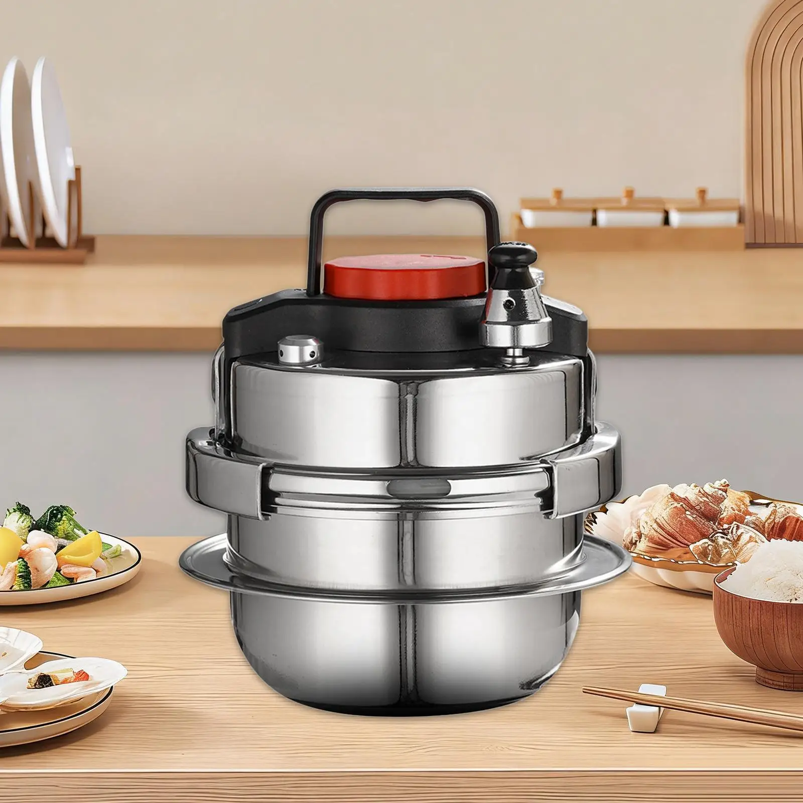 Pressure Cooker Outdoor Accessories Lightweight High Pressure Pot Cookware Cooking Pot
Pressure Cooker Outdoor Accessories Lightweight High Pressure Pot Cookware Cooking Pot