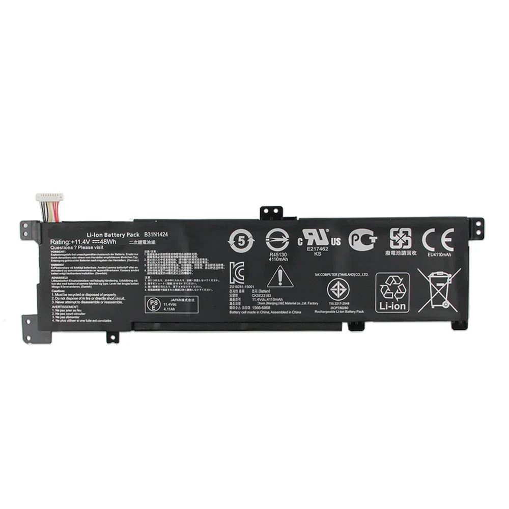 Replacement Battery B31N1424 For ASUS K401L K401LA K401LB K401UB K401UQ A400U A401L V405L U4000 Quality Battery 4100mAh
Replacement Battery B31N1424 For ASUS K401L K401LA K401LB K401UB K401UQ A400U A401L V405L U4000 Quality Battery 4100mAh
