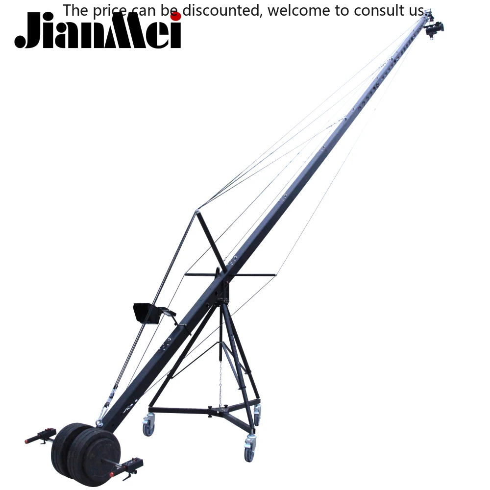 Jianmei XF108-8m/10m/12m Camera Crane Jib Aluminum Alloy With Electric Pan-Tilt Rotation Stabilized Shooting For DSLR Cameras
Jianmei XF108-8m/10m/12m Camera Crane Jib Aluminum Alloy With Electric Pan-Tilt Rotation Stabilized Shooting For DSLR Cameras