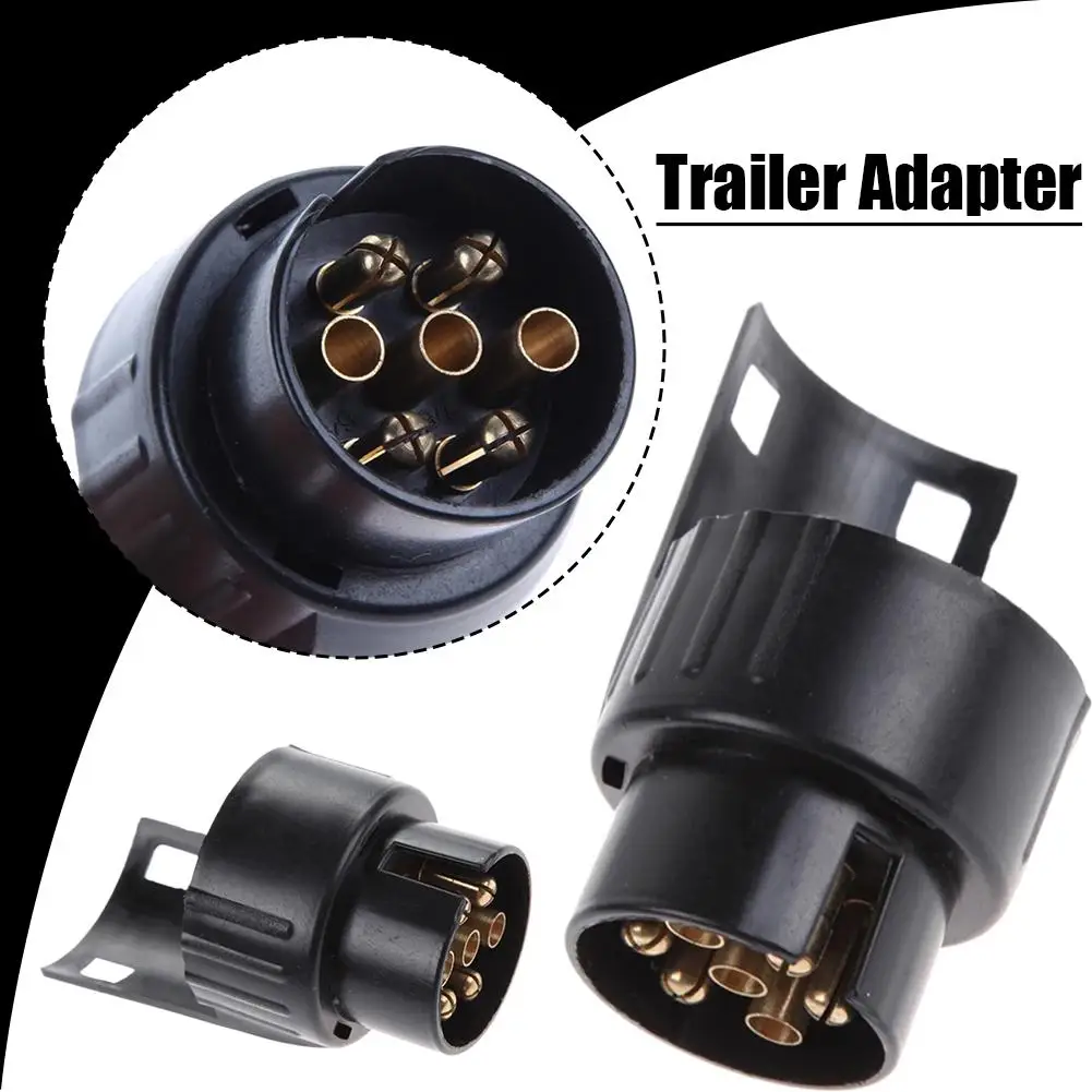 13 To 7 Pin Plug Adapter Trailer Connector 12V Towbar Towing Durable Waterproof Plugs Socket Adapter For RV Camper Car Acce Z9T1
13 To 7 Pin Plug Adapter Trailer Connector 12V Towbar Towing Durable Waterproof Plugs Socket Adapter For RV Camper Car Acce Z9T1