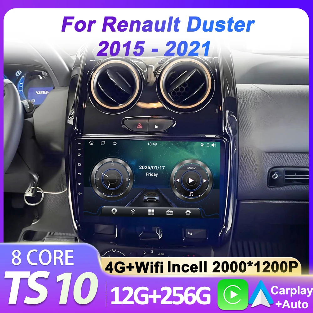 Car Multimedia Player For Renault Duster 2015 - 2021 For LADA Largus 2021 Automotive Multimedia Mirror Link Intelligent System
Car Multimedia Player For Renault Duster 2015 - 2021 For LADA Largus 2021 Automotive Multimedia Mirror Link Intelligent System