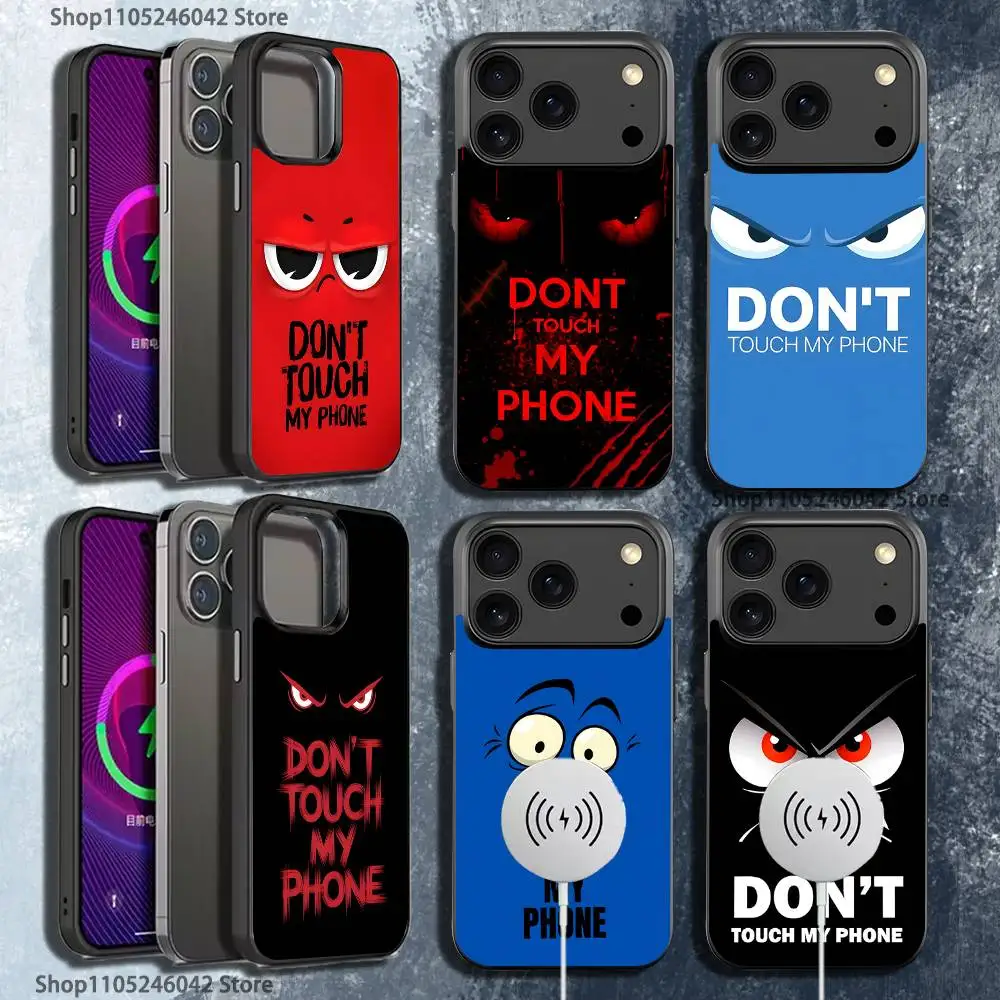 Emojis Dont Touch My Black Phone Case For iPhone 17,16,15,14,13,12,11,Pro,Max,Plus,Mini,SE4,E Magnetic Wireless Charging
Emojis Dont Touch My Black Phone Case For iPhone 17,16,15,14,13,12,11,Pro,Max,Plus,Mini,SE4,E Magnetic Wireless Charging