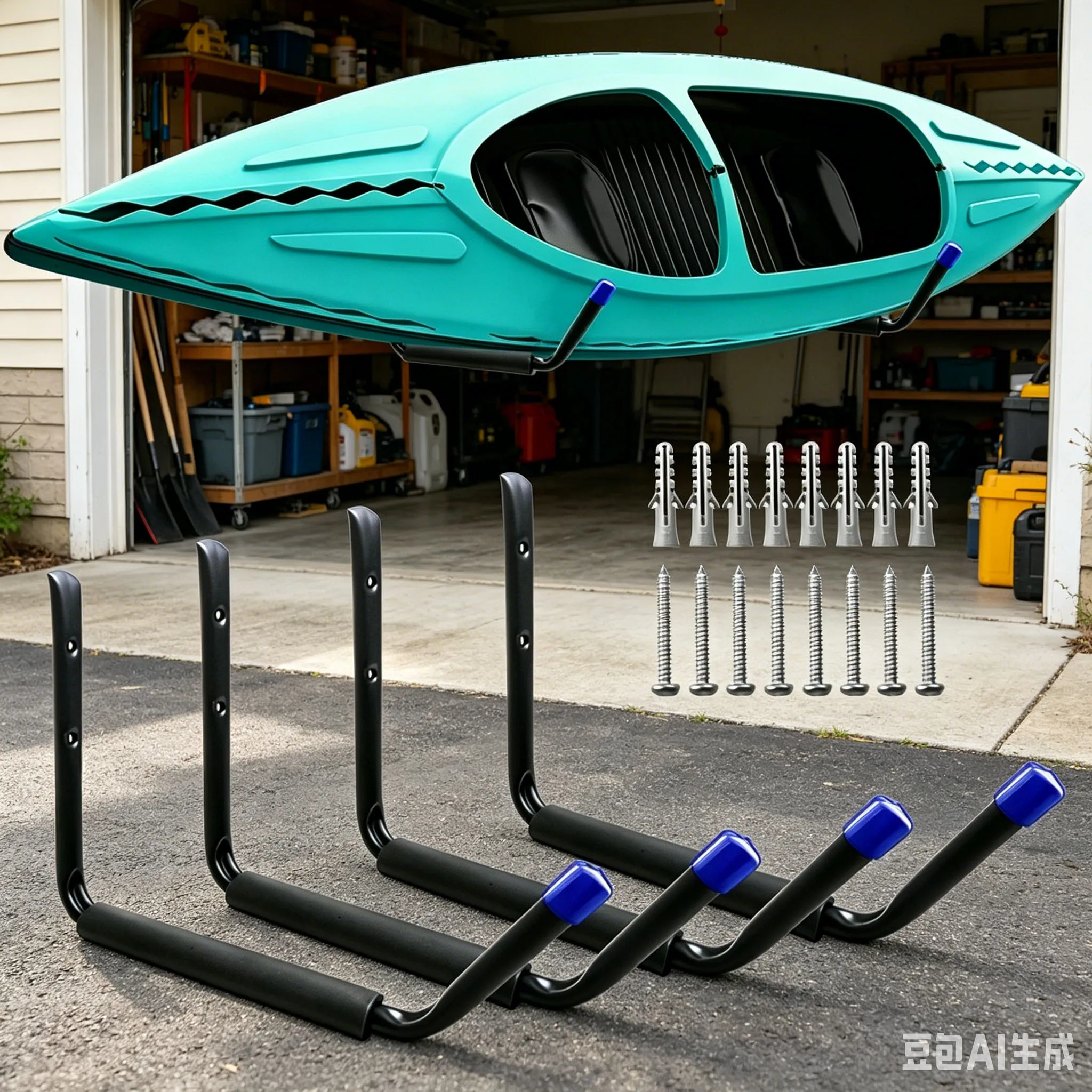 FOR Kayak Storage Hooks Rack Bearing 45 Kg Wall Mounted Display Hanger Organizer For Home Indoor Canoe Paddle Board Surfboard
FOR Kayak Storage Hooks Rack Bearing 45 Kg Wall Mounted Display Hanger Organizer For Home Indoor Canoe Paddle Board Surfboard