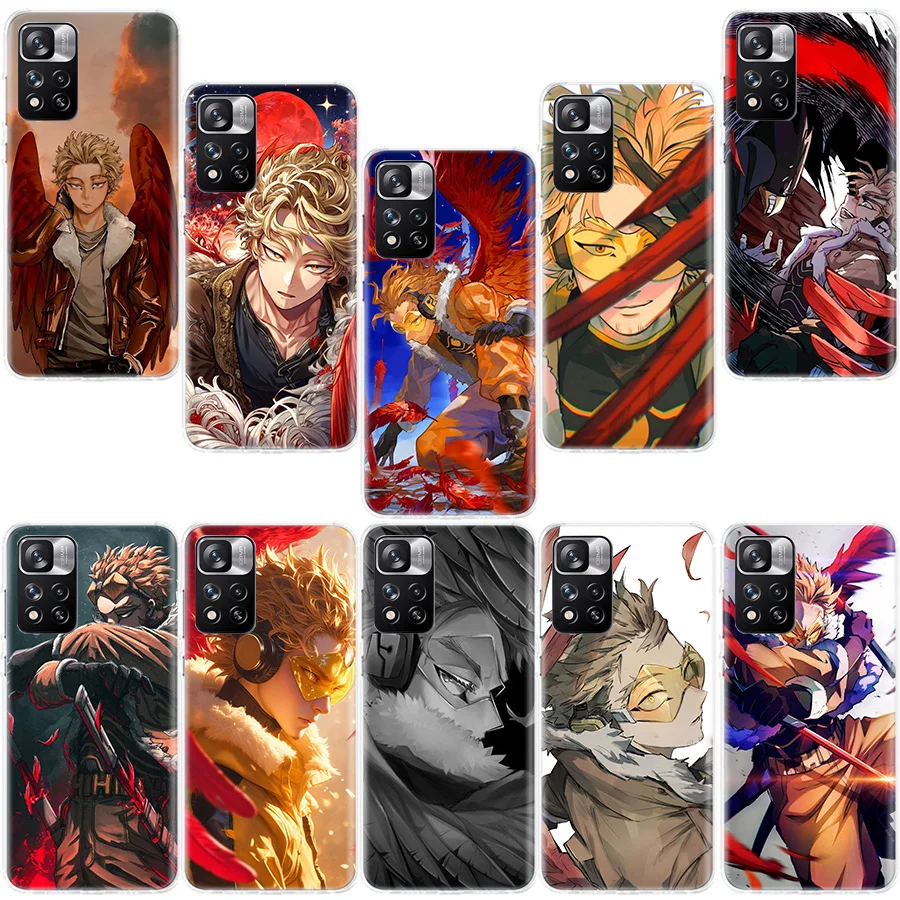 Anime MHA Hawks BNHA Phone Case For Redmi Note 13 12 Pro Plus 14 15 Pro 5G 11 11T 11E 11S 10 Pro 10S 9 9S Cover Cell Clear TPU C
Anime MHA Hawks BNHA Phone Case For Redmi Note 13 12 Pro Plus 14 15 Pro 5G 11 11T 11E 11S 10 Pro 10S 9 9S Cover Cell Clear TPU C