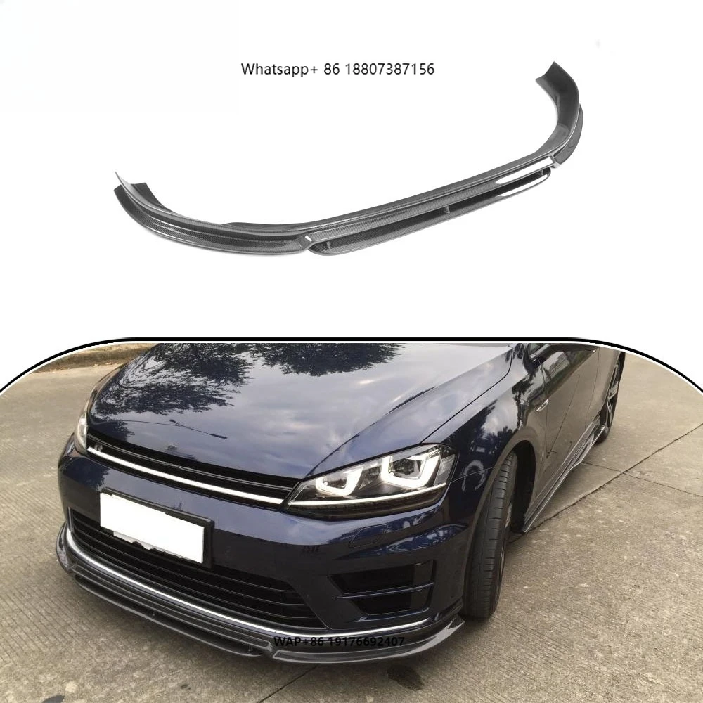 Carbon Fiber Car Front Bumper Lip forVolkswagen VW GOLF 7 VII MK7 R R-LINE 2014-2017
Carbon Fiber Car Front Bumper Lip forVolkswagen VW GOLF 7 VII MK7 R R-LINE 2014-2017