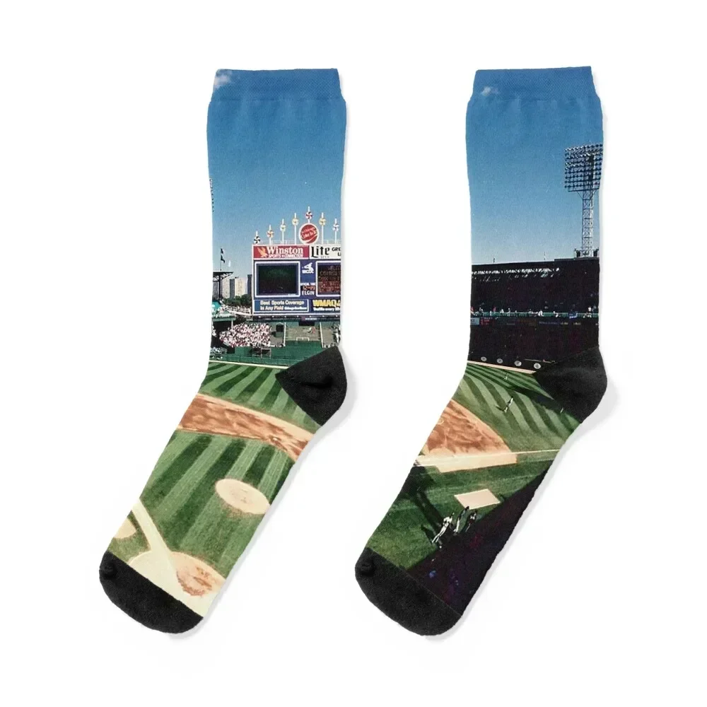 Old Comiskey Park, Chicago Baseball Stadium, Old Ballparks, Old Stadiums, outfield scoreboard Socks
Old Comiskey Park, Chicago Baseball Stadium, Old Ballparks, Old Stadiums, outfield scoreboard Socks