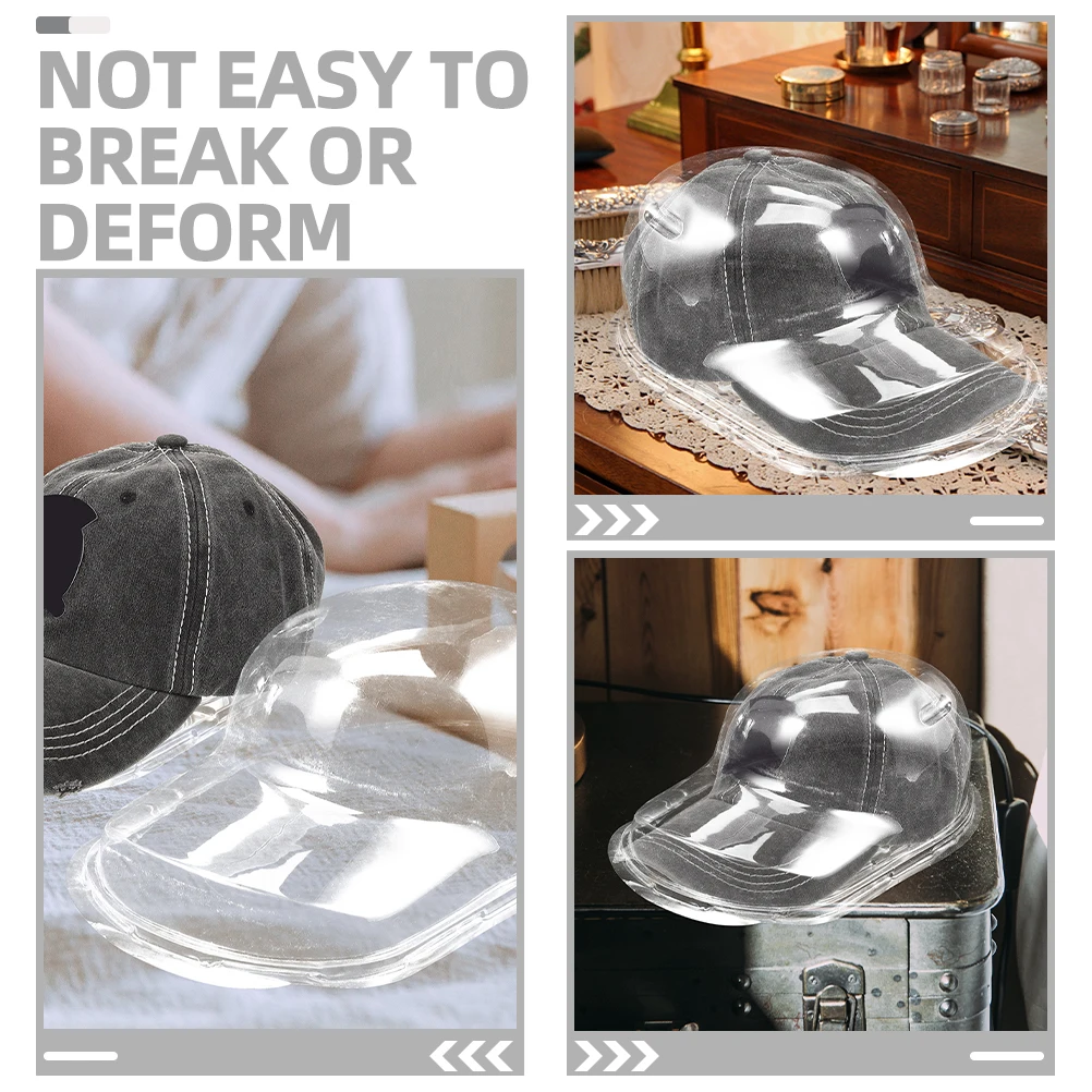 2pcs Transparent Baseball Display Stand Holder Shaper For Home Shop Storage Travel Cap Rack Plastic Hat Stand Hat Support Stands
2pcs Transparent Baseball Display Stand Holder Shaper For Home Shop Storage Travel Cap Rack Plastic Hat Stand Hat Support Stands