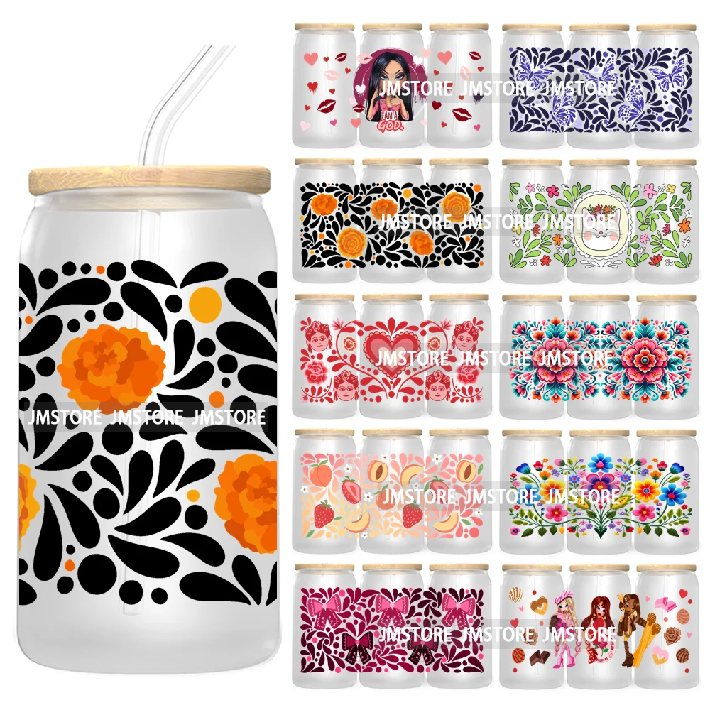 Talavera Coquette Bows UV DTF Sticker For 16OZ Libbey Glass Cup Can Wrap Transfer Stickers Custom Label DIY Logo Mexican Culture
Talavera Coquette Bows UV DTF Sticker For 16OZ Libbey Glass Cup Can Wrap Transfer Stickers Custom Label DIY Logo Mexican Culture