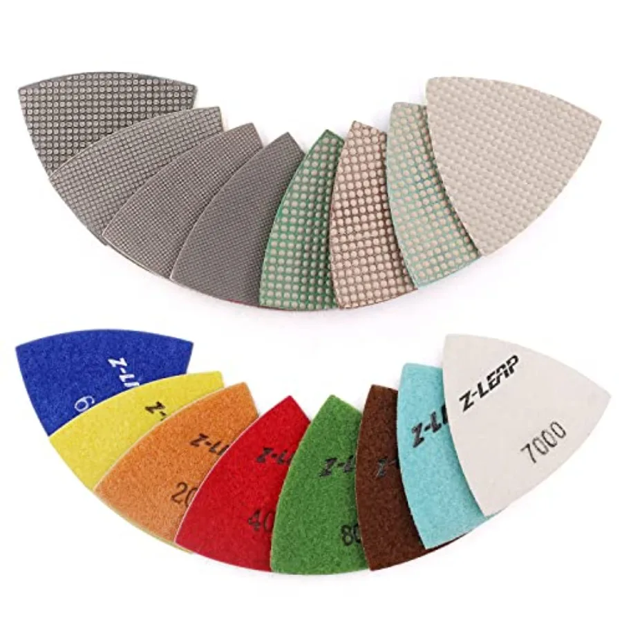 Triangle Diamond Sandpaper Sheet Discs for Grinding Stone Glass Ceramic 3 80mm Mixed Grit 8pcs Industrial-Grade Aluminum Oxide
Triangle Diamond Sandpaper Sheet Discs for Grinding Stone Glass Ceramic 3 80mm Mixed Grit 8pcs Industrial-Grade Aluminum Oxide