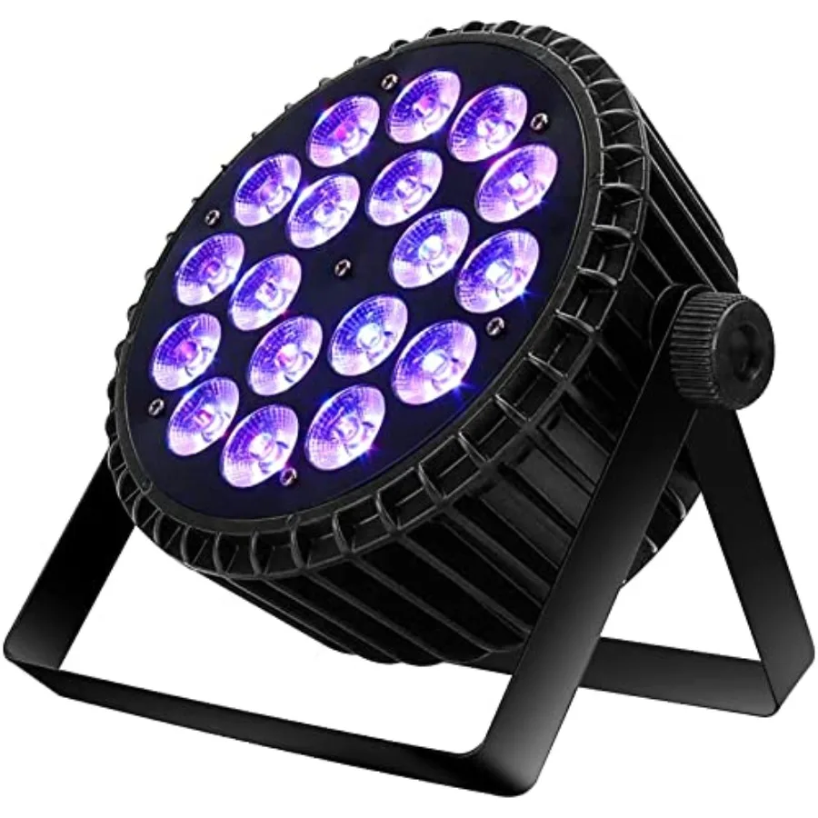 LED Stage Par Lights LED 8X8W DJ Stage Lights RGBWA+UV in Wash/Strobe Effect DMX52 Control Sound Activated Aluminum Alloy Shell
LED Stage Par Lights LED 8X8W DJ Stage Lights RGBWA+UV in Wash/Strobe Effect DMX52 Control Sound Activated Aluminum Alloy Shell