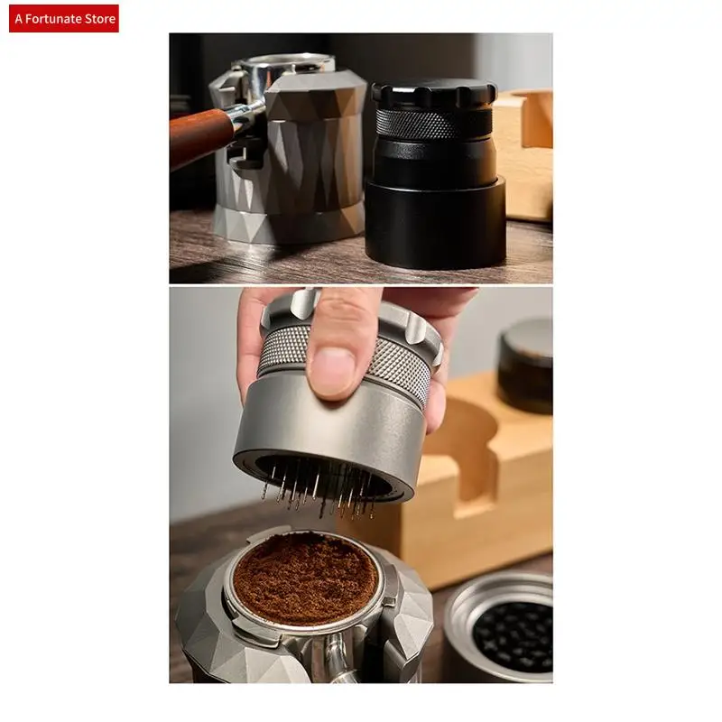 53MM Adjustable Coffee Distributor Anti-Slip Coffee Powder Distributor, Coffee Powder Distributor Needle-A78G
53MM Adjustable Coffee Distributor Anti-Slip Coffee Powder Distributor, Coffee Powder Distributor Needle-A78G