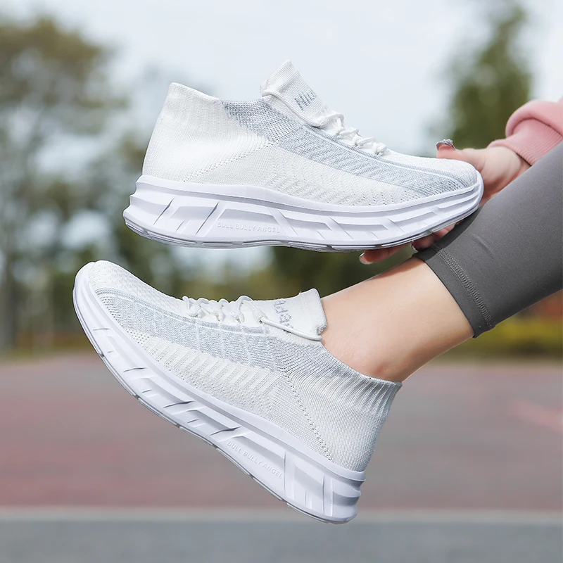 Elastic Gradient Sock Walking Shoes Unisex Anti Slip Thick Bottom Breathable Daily Walking Sneakers 235502
Elastic Gradient Sock Walking Shoes Unisex Anti Slip Thick Bottom Breathable Daily Walking Sneakers 235502