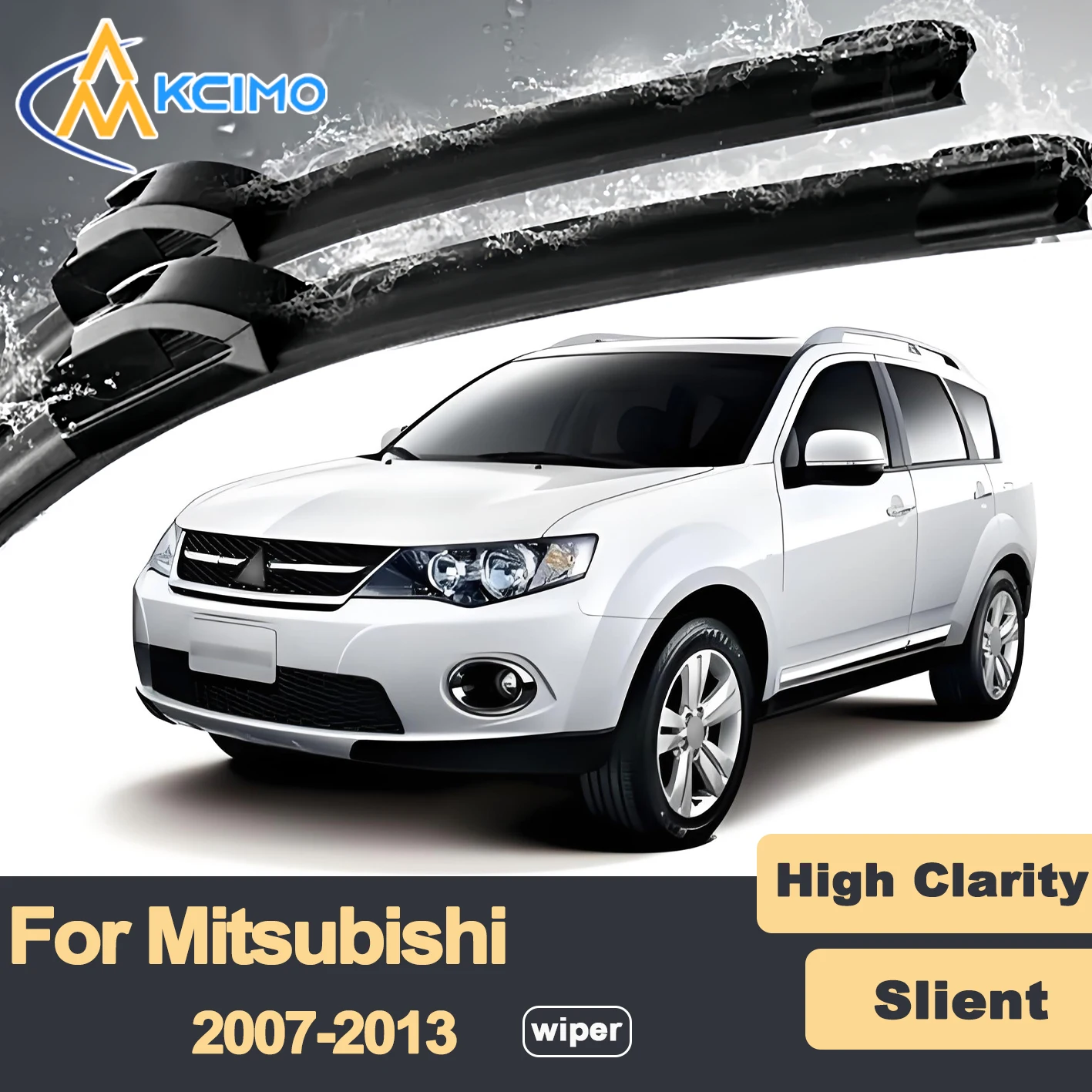 Premium Rubber Durable Silent Windshield Wiper Blades 2pcs for Mitsubishi Outlander CW ZG ZH 2007-2013 Peugeot 4007
Premium Rubber Durable Silent Windshield Wiper Blades 2pcs for Mitsubishi Outlander CW ZG ZH 2007-2013 Peugeot 4007