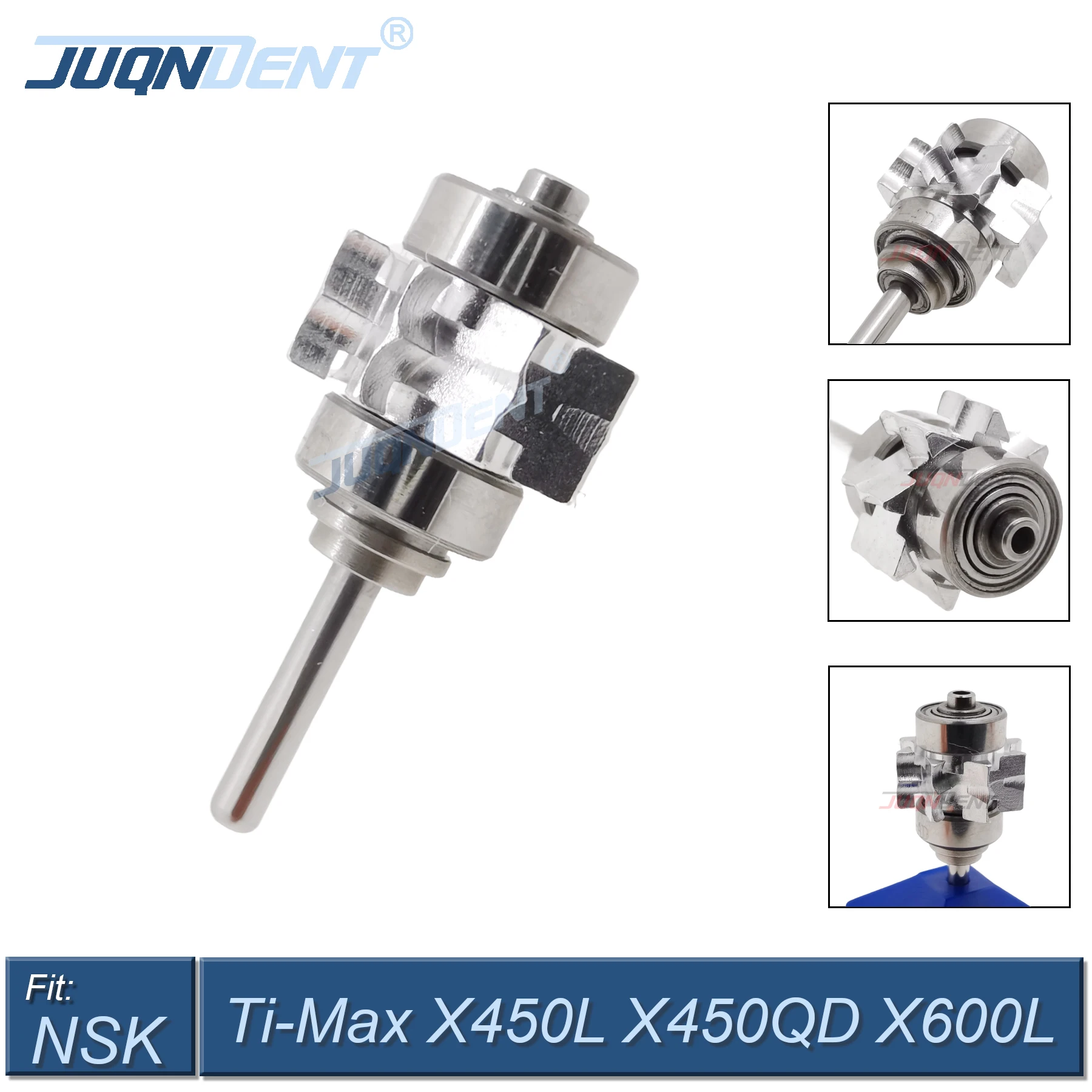 Dental Turbine Rotor TiX45-SU03 Air Rotor For Ti-Max X450L X450QD X600L High Speed Handpiece Dental Products Accessories Parts
Dental Turbine Rotor TiX45-SU03 Air Rotor For Ti-Max X450L X450QD X600L High Speed Handpiece Dental Products Accessories Parts