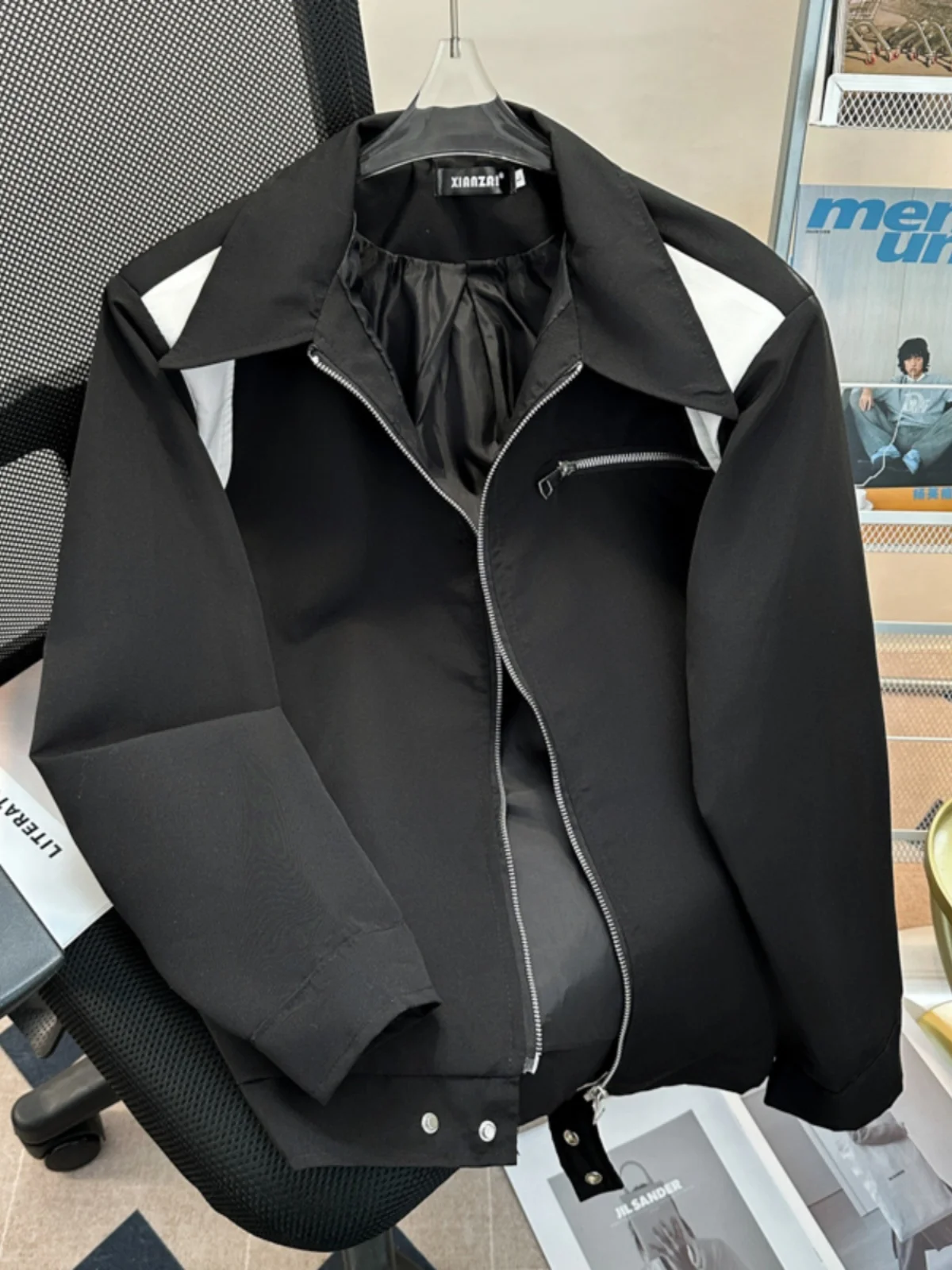 Мужская куртка-рубашка для активного отдыха, гоночная, для мотоциклистов, повседневная, из сатина, на пуговицах, модная, спортивная, для строительных работ, BF-стиль
Мужская куртка-рубашка для активного отдыха, гоночная, для мотоциклистов, повседневная, из сатина, на пуговицах, модная, спортивная, для строительных работ, BF-стиль