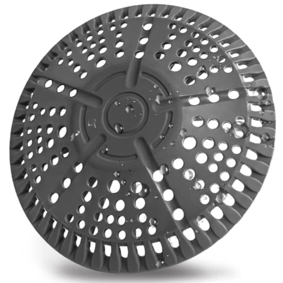 Shower Drain Hair Catcher, 5.5in Shower Hair Catcher Large Premium Silicone Drain Protector Strainer, Shower Drain Cover for Sh
Shower Drain Hair Catcher, 5.5in Shower Hair Catcher Large Premium Silicone Drain Protector Strainer, Shower Drain Cover for Sh
