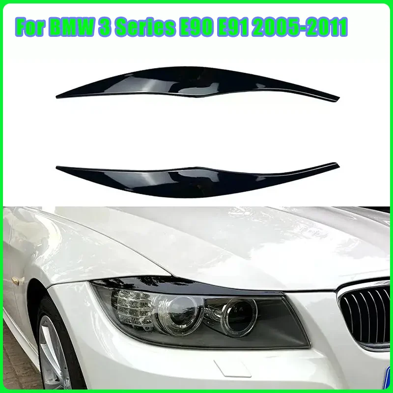 Глянцевый черный АБС-пластик для BMW 3 серии E90 E91 2005 2006 2007 2008 2009 2010 2011 седан/туристические наклейки фары брови веки
Глянцевый черный АБС-пластик для BMW 3 серии E90 E91 2005 2006 2007 2008 2009 2010 2011 седан/туристические наклейки фары брови веки