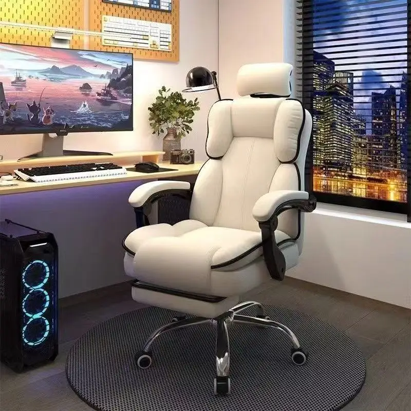 Computer chair home ergonomics sitting for long games e-sports chair dormitory office back chair girls' bedroom
Computer chair home ergonomics sitting for long games e-sports chair dormitory office back chair girls' bedroom