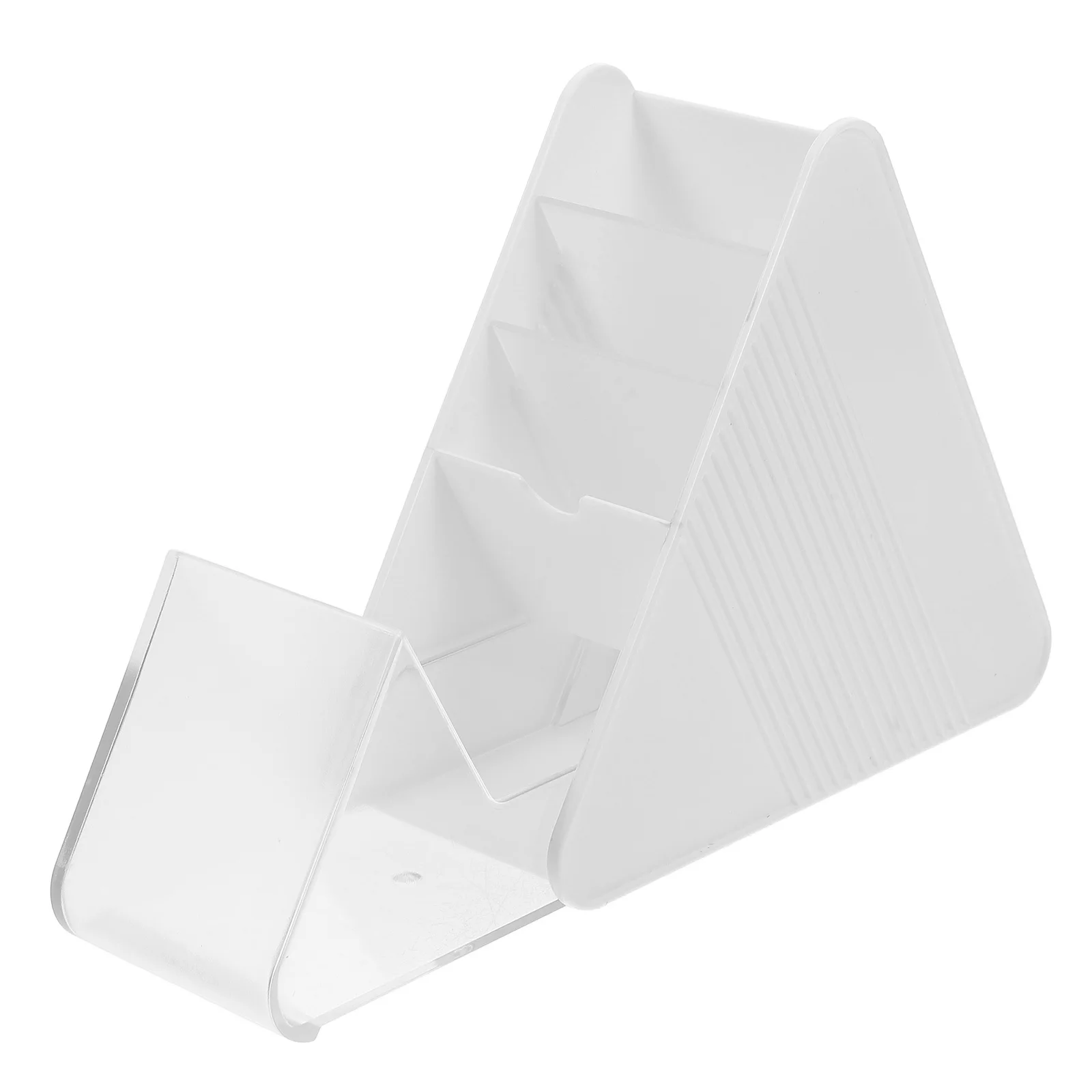 Triangle Multi-Function Pen Holder Transparent Plastic Pencil Cup Desktop Organizer Pen Container Makeup Brush Rack Eyeglasses
Triangle Multi-Function Pen Holder Transparent Plastic Pencil Cup Desktop Organizer Pen Container Makeup Brush Rack Eyeglasses