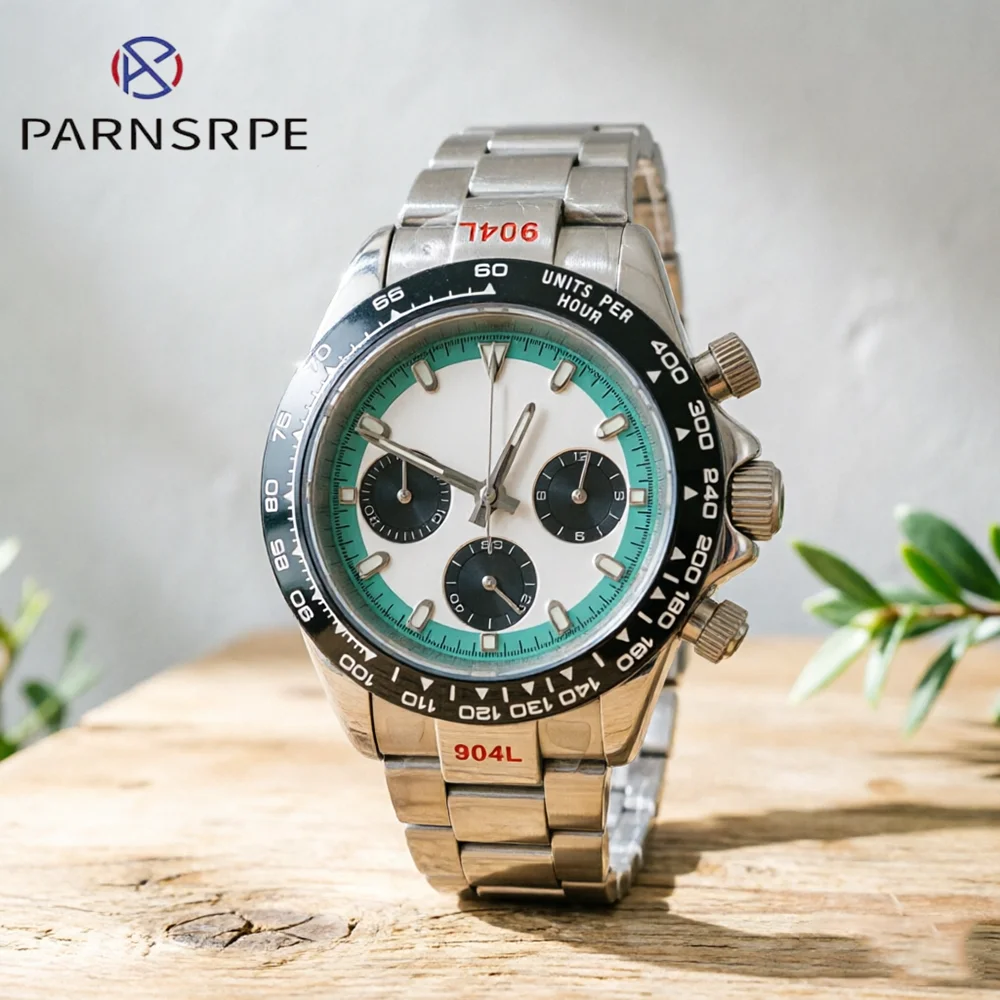 VK63 Quartz Chronograph Watch Sapphire Glass Stainless Steel Case Waterproof Luminous Men's Casual Sport Wristwatch
VK63 Quartz Chronograph Watch Sapphire Glass Stainless Steel Case Waterproof Luminous Men's Casual Sport Wristwatch