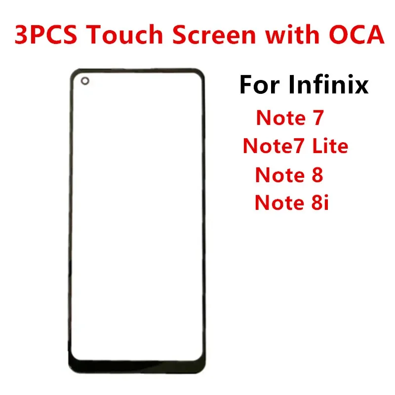 Передний экран для Infinix Note 8, 8I, 7 Lite, X683, X656, X690, X692, сенсорная панель, ЖК-дисплей, стекло для замены, запасная часть OCA, 3 шт.
Передний экран для Infinix Note 8, 8I, 7 Lite, X683, X656, X690, X692, сенсорная панель, ЖК-дисплей, стекло для замены, запасная часть OCA, 3 шт.