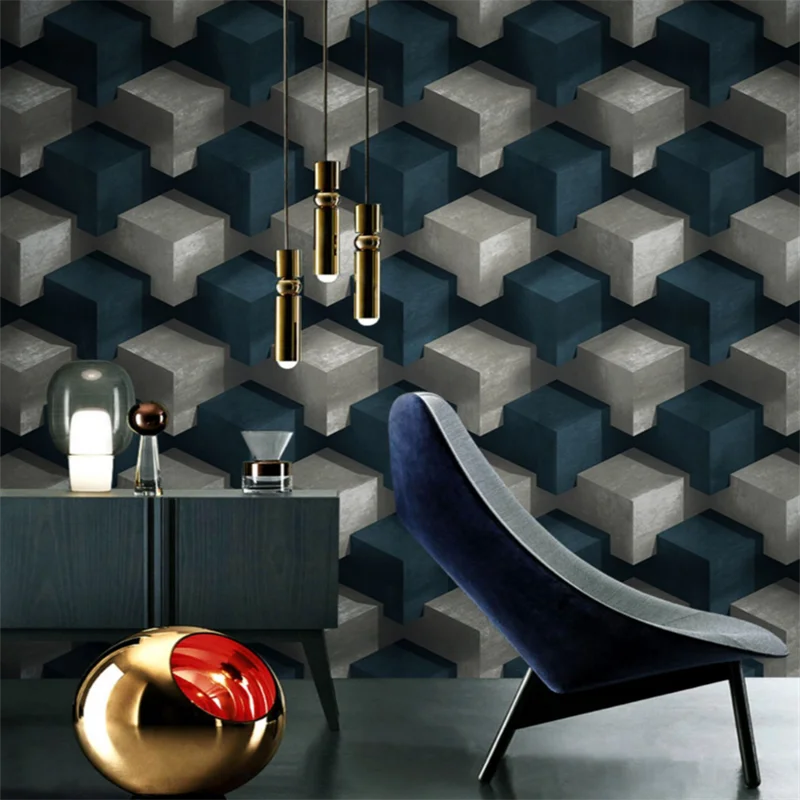 papel de parede 3D Modern simple 3D solid geometry cube cement cube magic cube wallpaper living room TV background wallpaper
papel de parede 3D Modern simple 3D solid geometry cube cement cube magic cube wallpaper living room TV background wallpaper