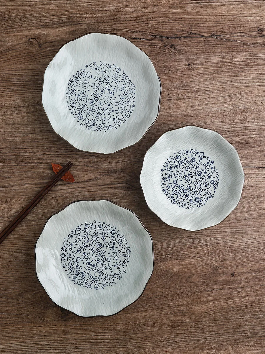 Lotus Mouth Round Ceramic Deep Plate Vegetable Plate Jumping Retro Salad Plate For Restaurant
Lotus Mouth Round Ceramic Deep Plate Vegetable Plate Jumping Retro Salad Plate For Restaurant