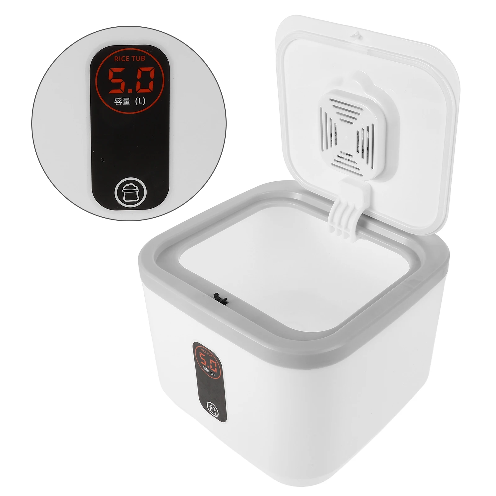 Containers for Household Flour Dry Food Dispenser Rice Bucket/rice Storage Box Apartment Must Haves Plastic Holder
Containers for Household Flour Dry Food Dispenser Rice Bucket/rice Storage Box Apartment Must Haves Plastic Holder