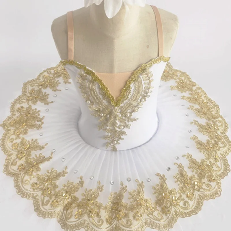 Princess style V-neck princess dress ballet costume, children's dance performance costume Little Swan puffy gauze skirt
Princess style V-neck princess dress ballet costume, children's dance performance costume Little Swan puffy gauze skirt