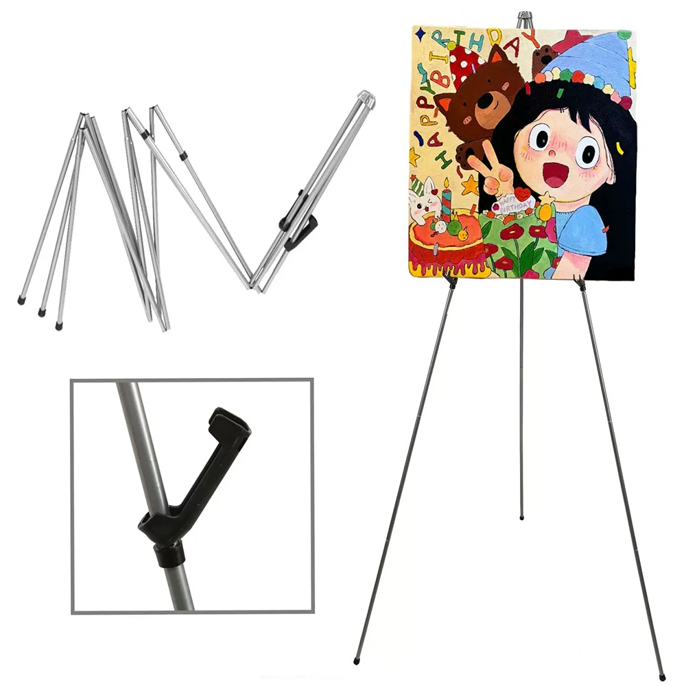 Easy Folding Artist Painting Easel Tripod Holder Portable Student Painting Display Stand Metal Rack Holder Desk Easel
Easy Folding Artist Painting Easel Tripod Holder Portable Student Painting Display Stand Metal Rack Holder Desk Easel