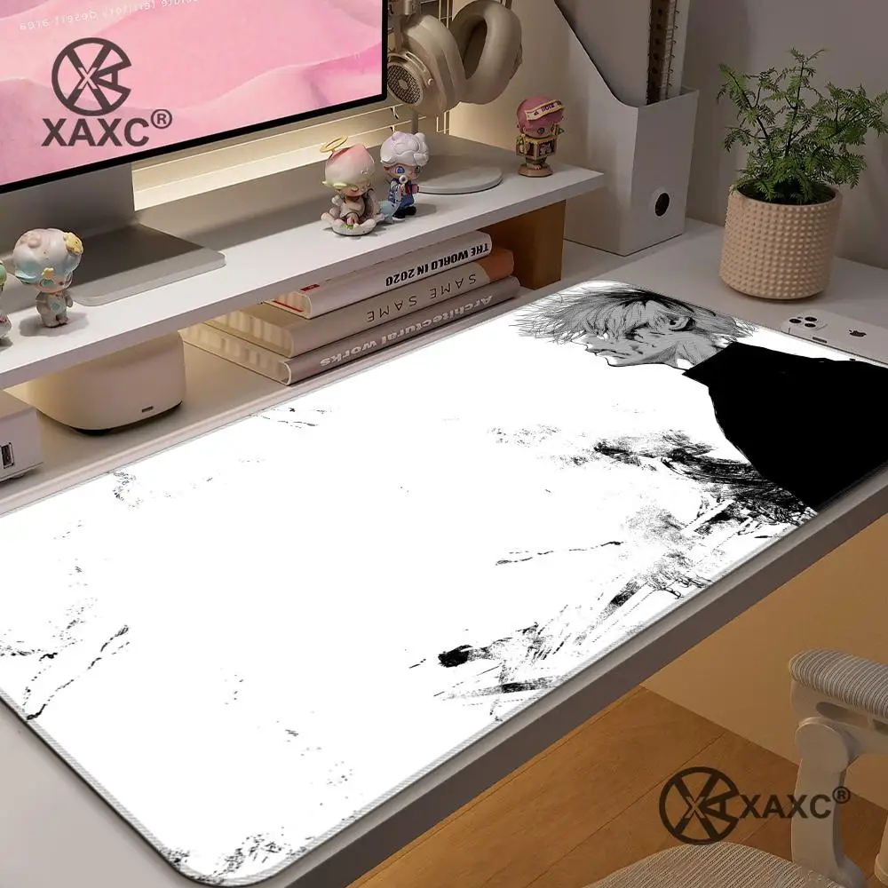 Mouse Pad Office PC Gaming Accessories Keyboard Rug Laptop Kaneki Ken Black And White Mousepad japan anime T-tokyo G-Ghoul Desk
Mouse Pad Office PC Gaming Accessories Keyboard Rug Laptop Kaneki Ken Black And White Mousepad japan anime T-tokyo G-Ghoul Desk