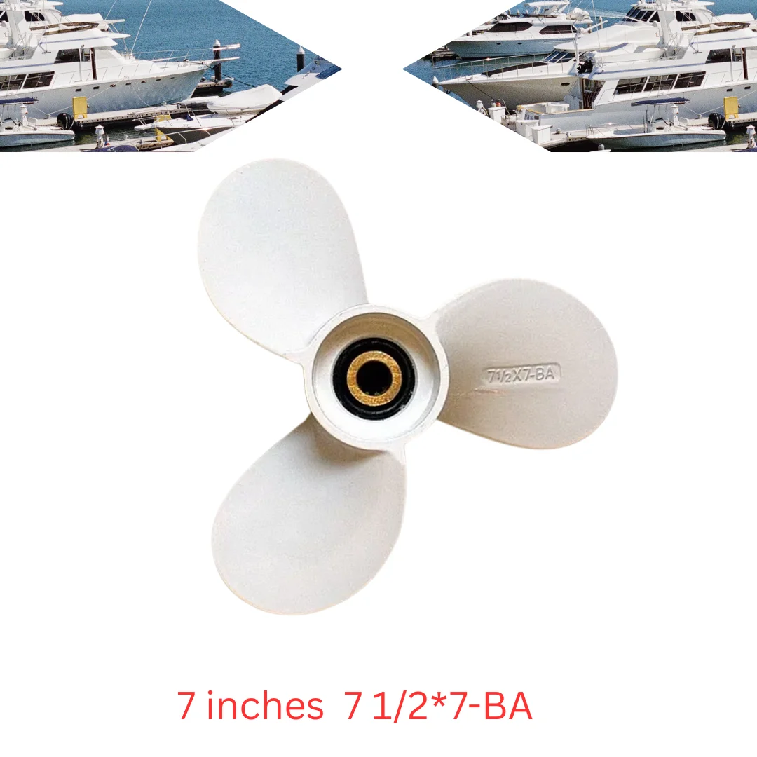 Пропеллер для 4-тактного двигателя Anqidi 6-6,5 л.с., Hyfong 3,5 л.с., подвесной двигатель Hangkai 4 л.с., 7 дюймов, 7 1/2*7-BA
Пропеллер для 4-тактного двигателя Anqidi 6-6,5 л.с., Hyfong 3,5 л.с., подвесной двигатель Hangkai 4 л.с., 7 дюймов, 7 1/2*7-BA