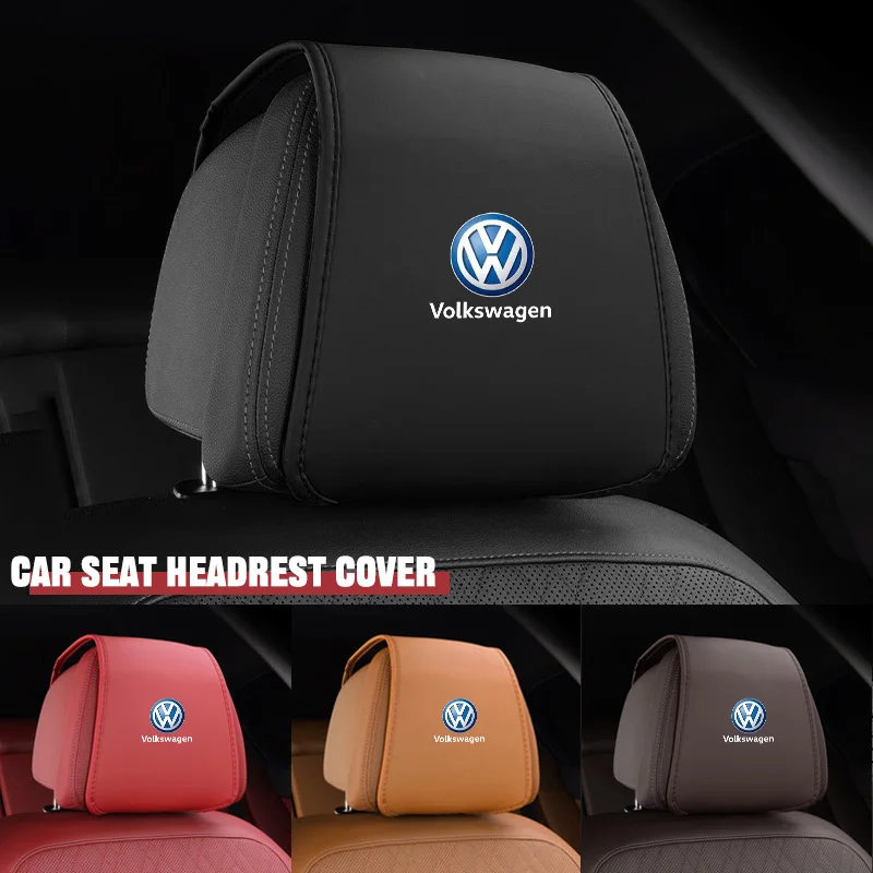 Leather Car Seat Headrest Protective Cover Accessories For Volkswagen VW Polo Golf Tiguan Passat Touareg Magotan ID.3 Touran GTI
Leather Car Seat Headrest Protective Cover Accessories For Volkswagen VW Polo Golf Tiguan Passat Touareg Magotan ID.3 Touran GTI
